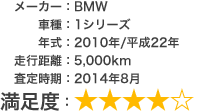 BMW 1シリーズの車両情報